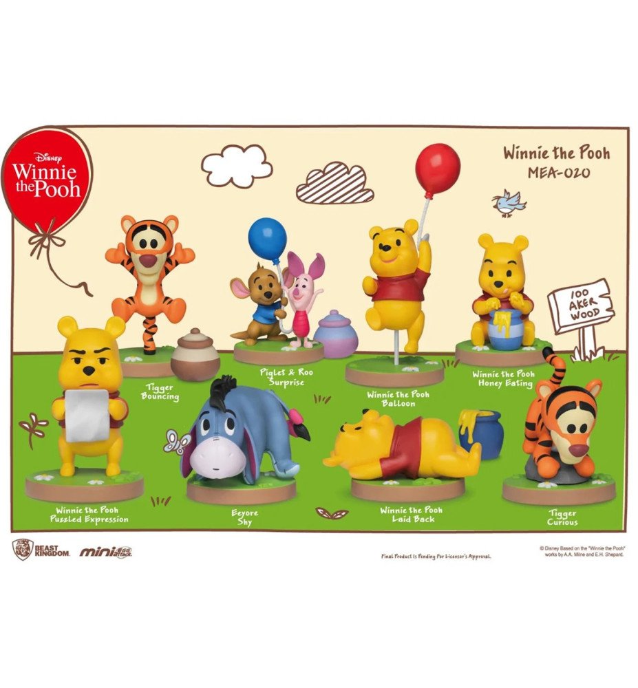 Boîte mystère Winnie l'ourson egg attack - Beast Kingdom