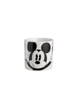 Mini pot pour plantes Mickey taupe - Mickey Enjoy