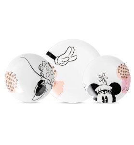 Service de Table Minnie 3 pièces - Mickey Enjoy