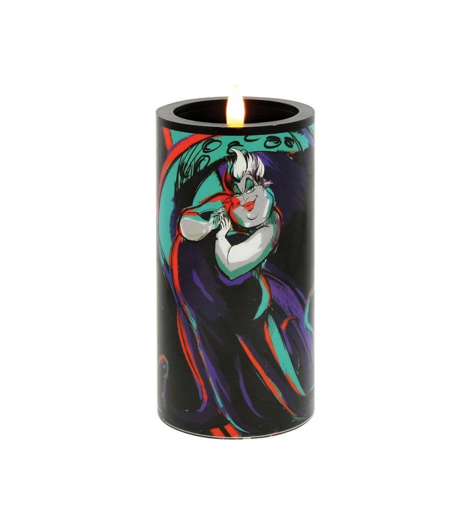 Bougie Ursula La petite sirène Black Led – Disney Home Fragrance