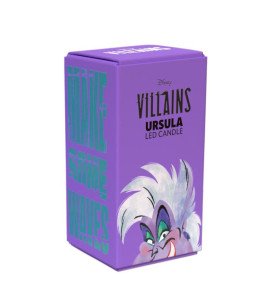 Bougie Ursula La petite sirène Purple Led – Disney Home Fragrance