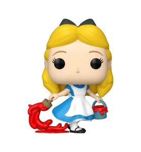 Pop 1769 Alice with paint - Alice au pays des merveilles