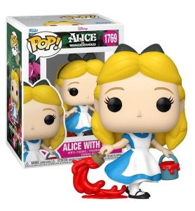 Pop 1769 Alice with paint - Alice au pays des merveilles
