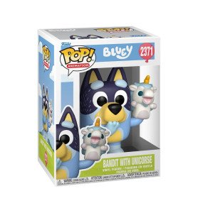 Pop 2371 Bandit avec la licorne - Bluey