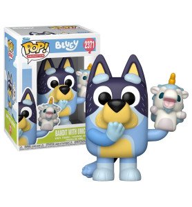 Pop 2371 Bandit avec la licorne - Bluey