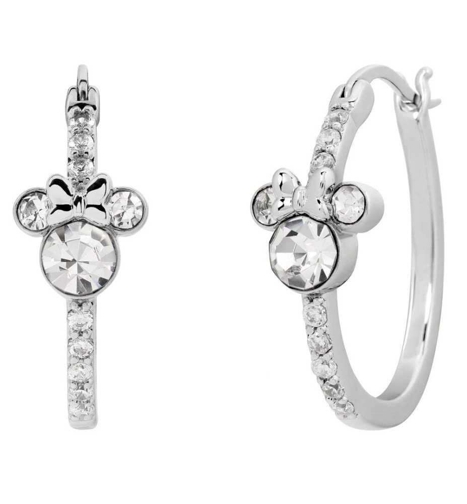 Boucles d'oreilles plaqué argent Minnie - Minnie Mouse
