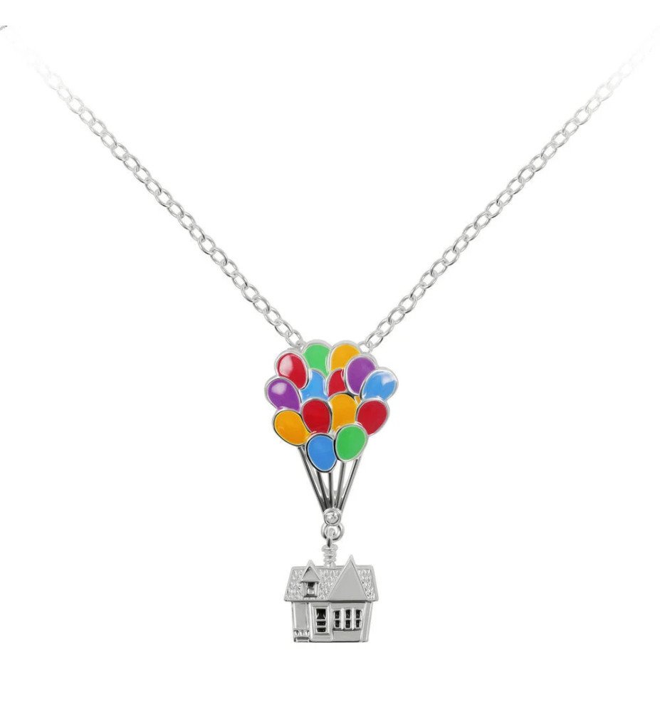 Collier plaqué argent Là haut - Pixar