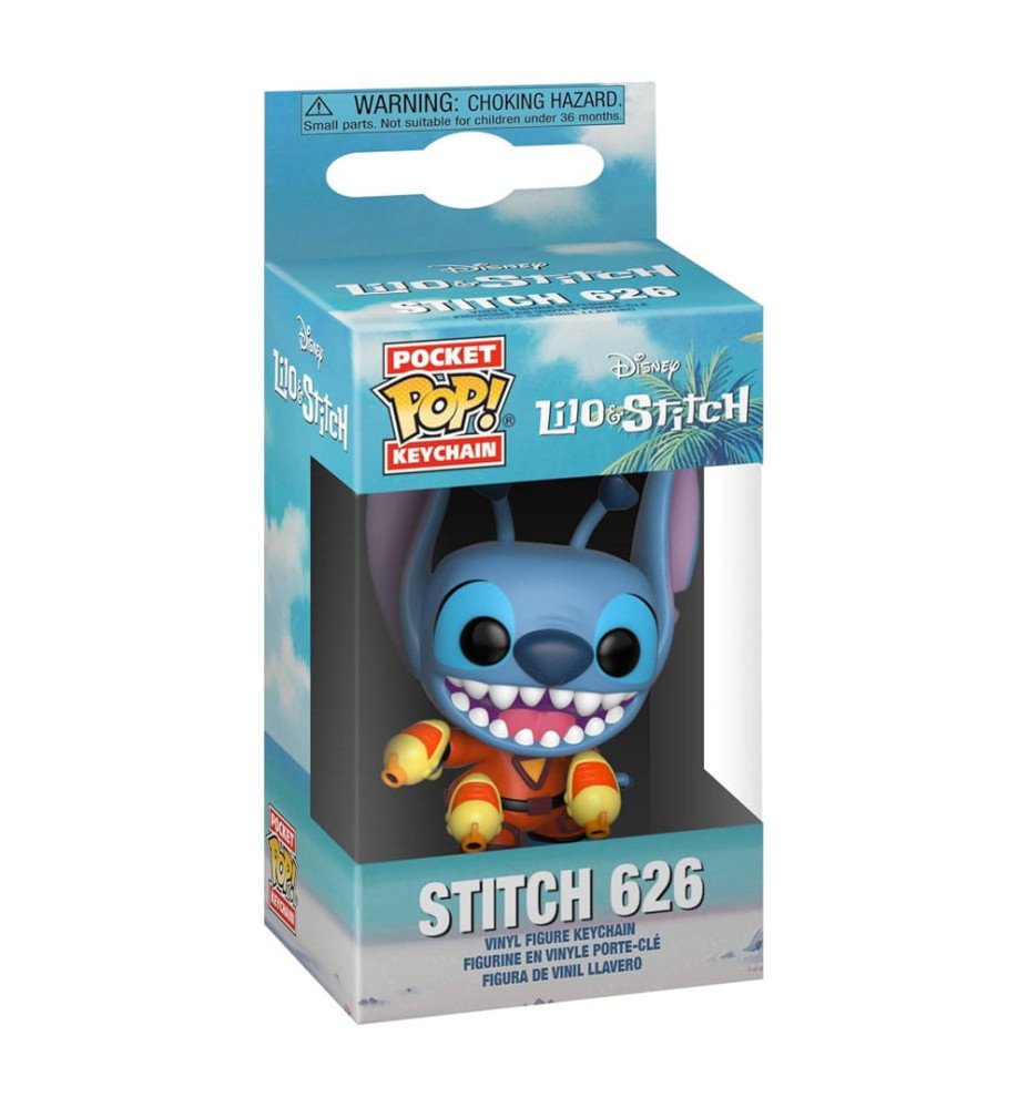 Porte clés Pop Stitch extra terrestre - Lilo et Stitch
