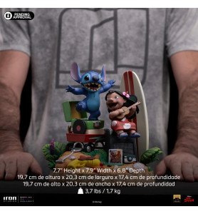 Lilo et Stitch Deluxe Disney Classics Art Scale - Iron Studios