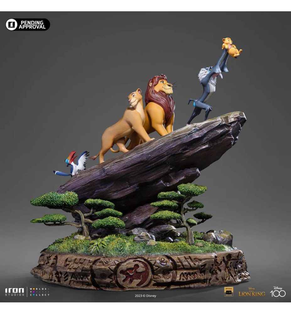 Le Roi Lion Deluxe Disney 100th Art Scale - Iron Studios
