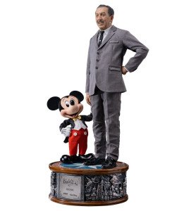 Walt Disney et Mickey Mouse Disney Classic Legacy Replica - Iron Studios
