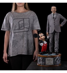 Walt Disney et Mickey Mouse Disney Classic Legacy Replica - Iron Studios
