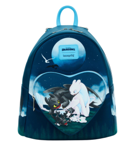 Sac à dos How to Train Your Dragon Toothless And Light Fury Scene - Loungefly