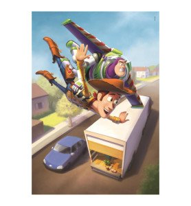 Puzzle 1000 pièces Woody et buzz Toy Story - Clementoni