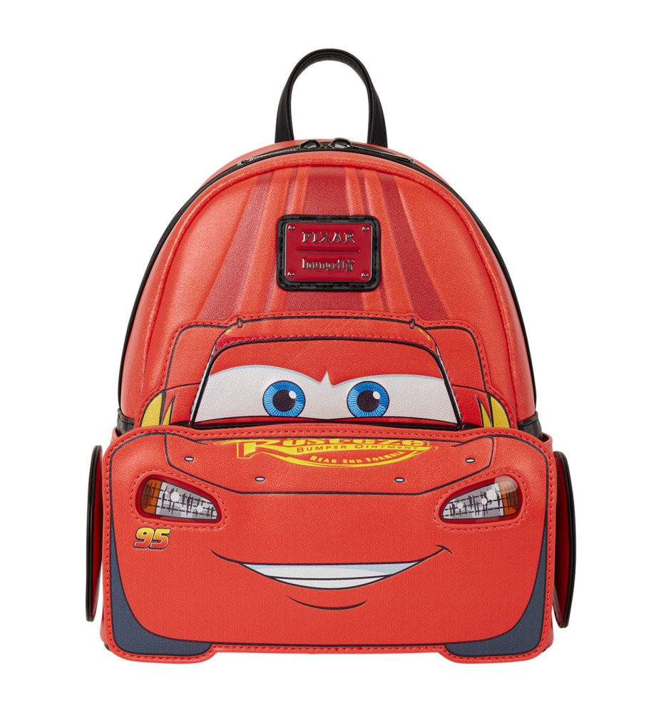 Sac à dos Pixar Cars 20th Anniversary Lightning McQueen Metallic Light-Up - Loungefly