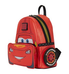 Sac à dos Pixar Cars 20th Anniversary Lightning McQueen Metallic Light-Up - Loungefly
