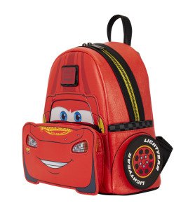 Sac à dos Pixar Cars 20th Anniversary Lightning McQueen Metallic Light-Up - Loungefly