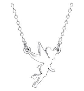 Collier argent Fée Clochette - Peter Pan