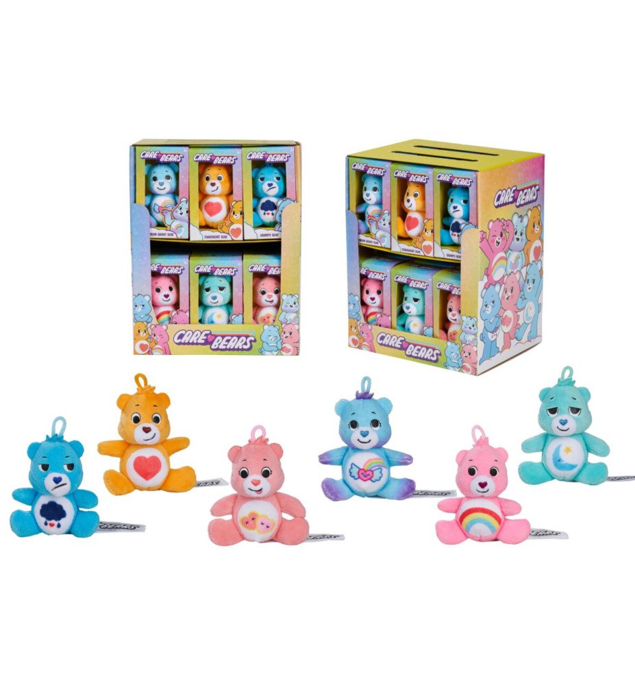 Mini Peluche Les Bisounours 7cm série 2 - Care Bears