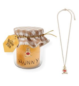 Collier fantaisie acier inoxydable Winnie L'ourson
