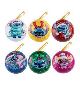 Boule de noël en métal Stitch - Lilo et Stitch