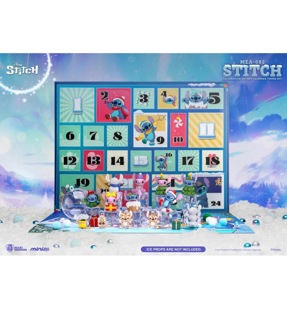 Calendrier de l'avent Stitch Celebration - Lilo et Stitch