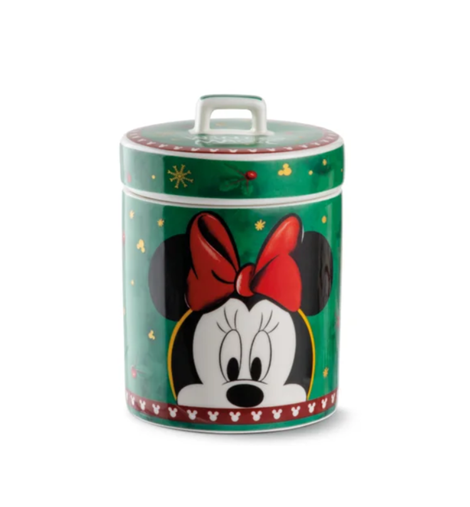 Pot à provisions Minnie Mouse vert