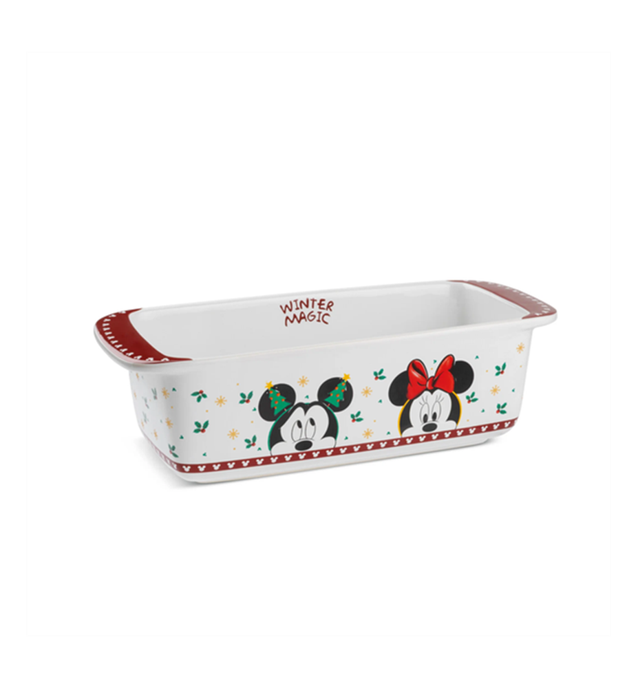 Plat à cake Mickey and Friends - Winter magic
