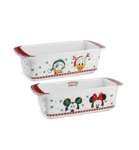 Plat à cake Mickey and Friends - Winter magic