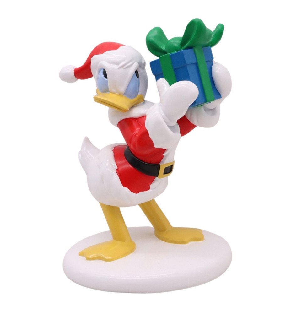 Figurine Donald et son cadeau de Noël - Disney inspirations