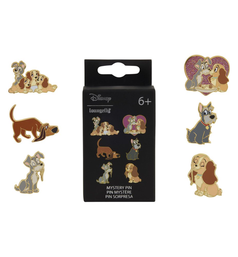 Mystery Pin's La Belle et le Clochard  - Loungefly