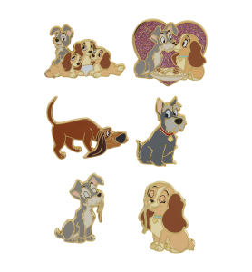 Mystery Pin's La Belle et le Clochard  - Loungefly