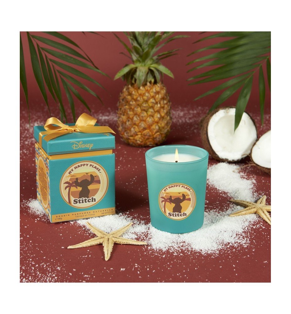 Bougie Stitch 180 Gr - Coco ananas