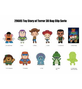 Porte clés Mystère Toy Story Pixar - Angoisse au motel
