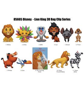 Porte clés Mystère Thème Roi lion - Roi lion