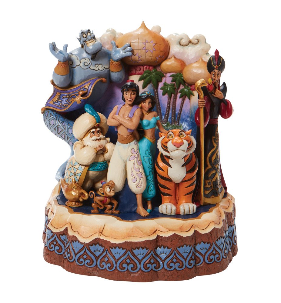 Aladdin Carved - Disney Traditions