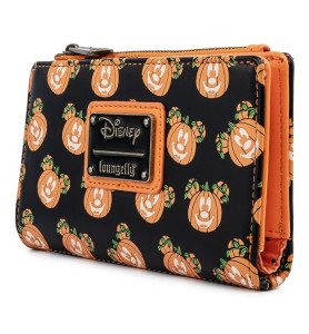 Portefeuille Mickey Halloween citrouille  - Loungefly
