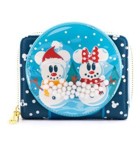 Portefeuille "Mickey boule à neige " - Loungefly