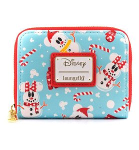 Portefeuille "Mickey bonhomme de neige " - Loungefly