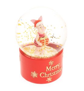 Snowglobe Porcinet Noël