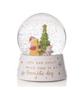 Snowglobe Winnie l'Ourson Noël