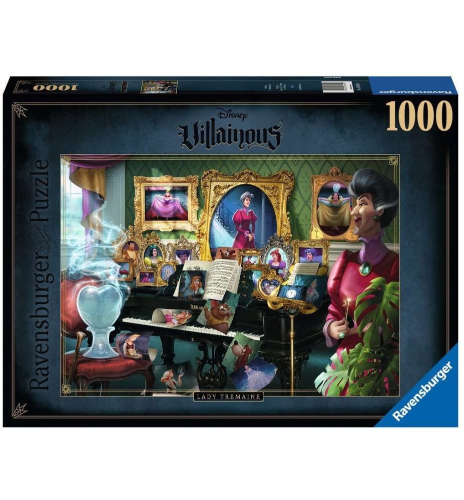 Puzzle 1000 Pièces Villainous "Lady Trémaine" - Cendrillon