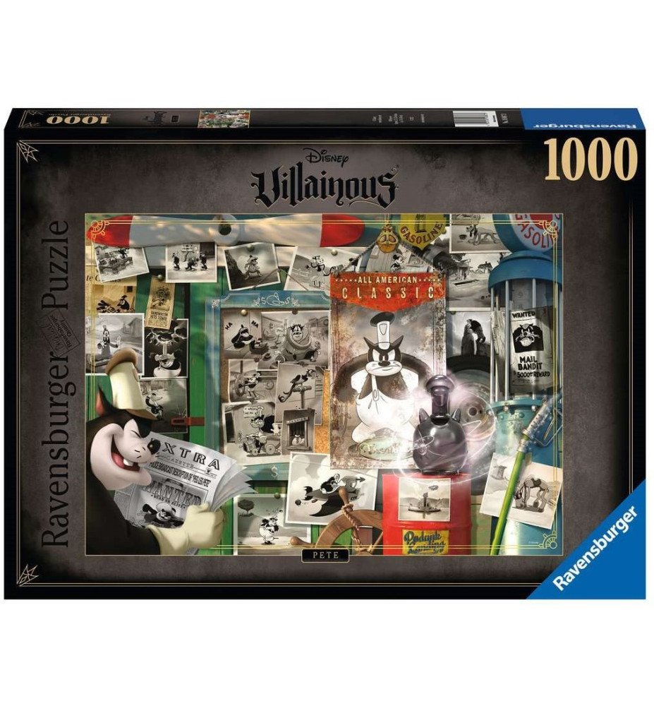 Puzzle 1000 Pièces Villainous "Pat Hibulaire"