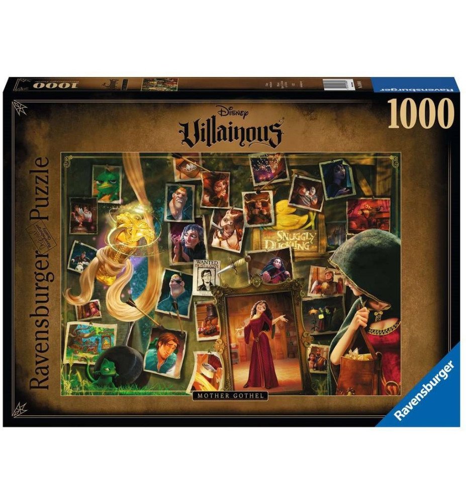Puzzle 1000 pièces " Mère Gothel" - Raiponce