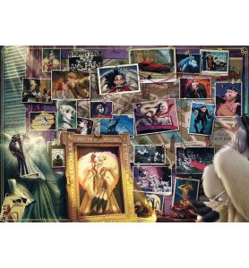 Puzzle 1000 pièces "Cruella" - Villainous