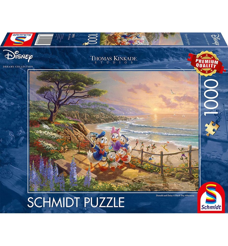 Puzzle "Donald et Daisy" -  Thomas Kinkade