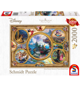 Puzzle 2000 pièces "Disney Dreams" - Thomas Kinkade