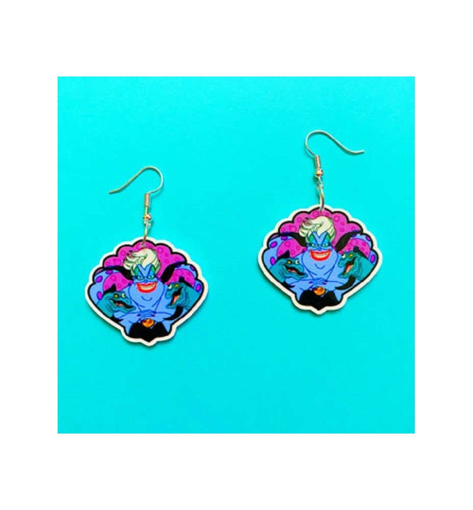 Boucles d'oreilles "Ursula" - La petite sirène