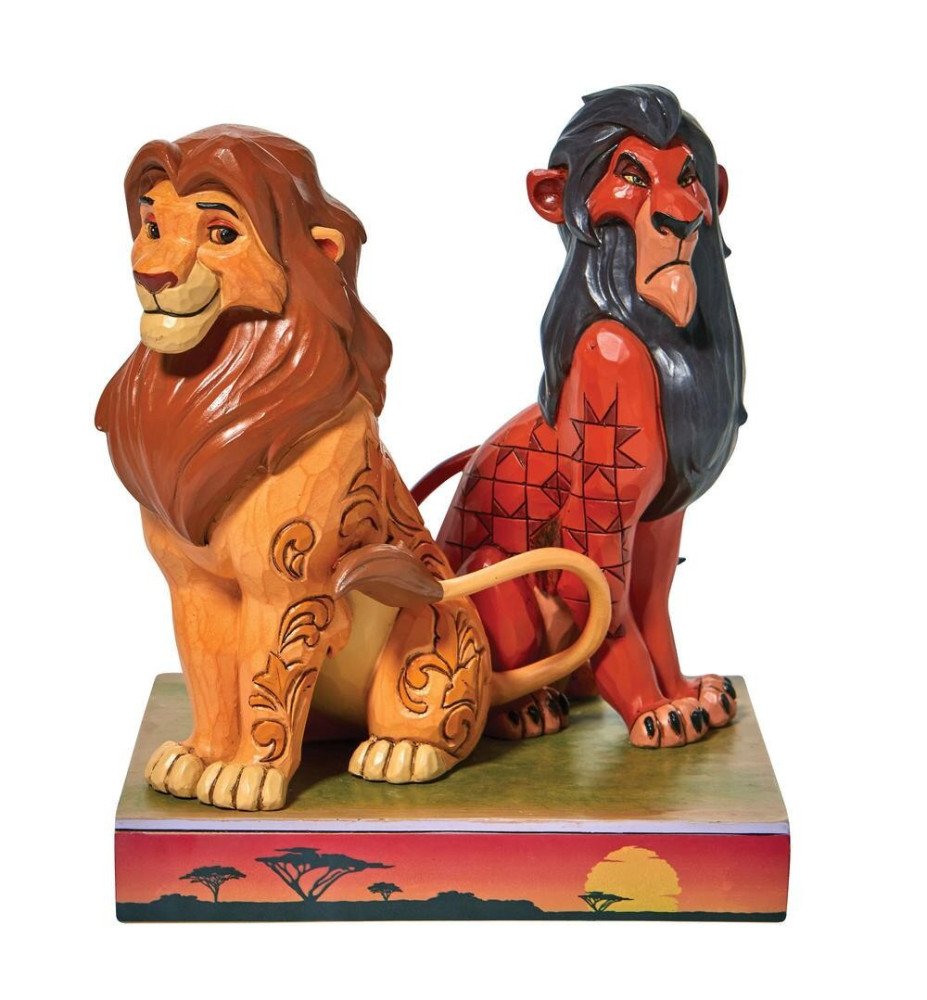 Figurine Simba et Scar - Disney Traditions