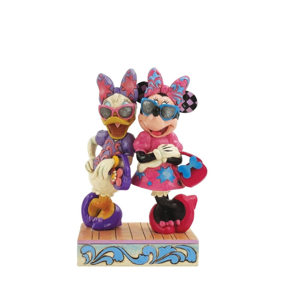 Figurine " Minnie et Daisy Fashionista" - Disney Traditions